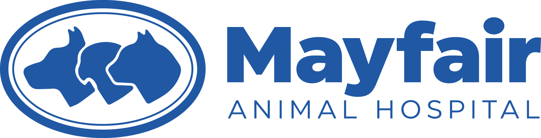 Mayfair Animal Hospital Logo BLUE